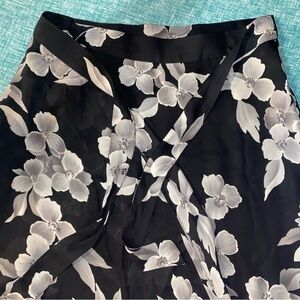 Elegant Silk Wrap Around Skirt
